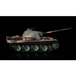 Czołg zdalnie sterowany ASG/IR/dźwięk/dym 1:16 German Panther Type G RTR 2.4Ghz - Heng Long 3879-1U (S)